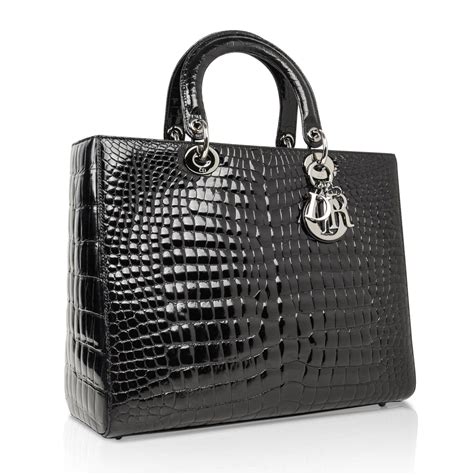 dior alligator bag|dior leather bag models.